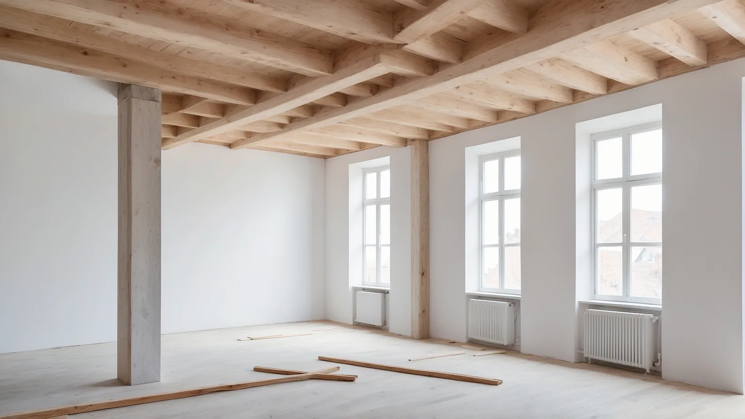 Holzbalkendecke sanieren: Tragfähigkeit, Schallschutz, Aufbau